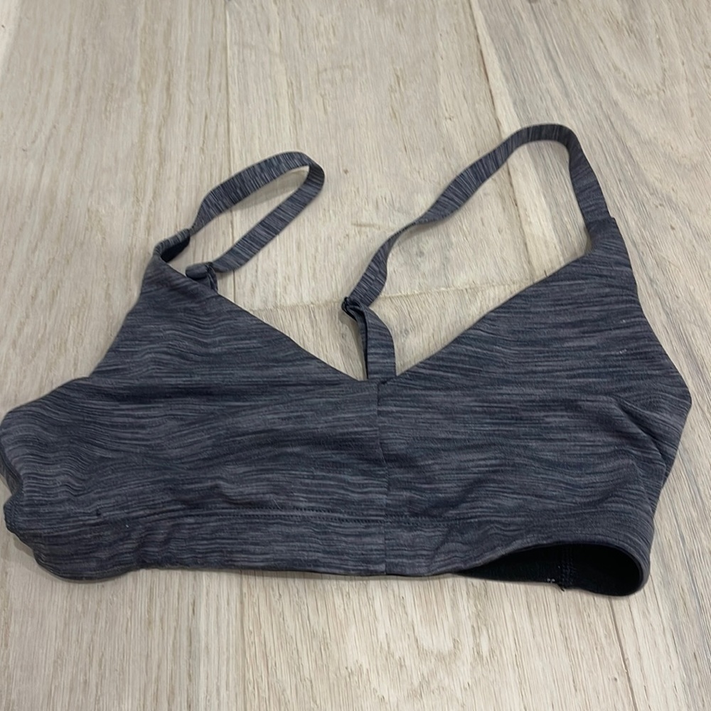 Outdoor voices gray bra size XS